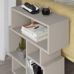 Karma Modern Side End Table Multipurpose With Creativeness H 60.5cm – Sandstone