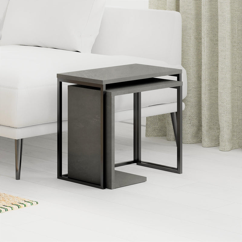 Zigosh Modern Nesting Side Table Set
