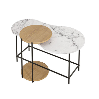 Carrara,Sapphire Oak