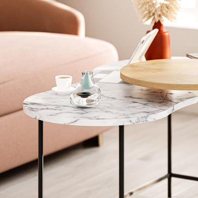 Carrara,Sapphire Oak