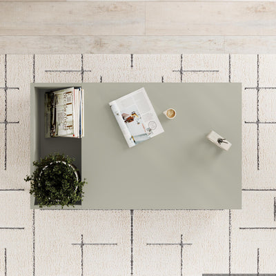 Vena Modern Coffee Table Ash Green additional view