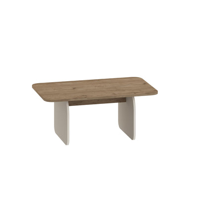 Pietra Modern Radius Coffee Table - 60x100 cm - Additional Image 2