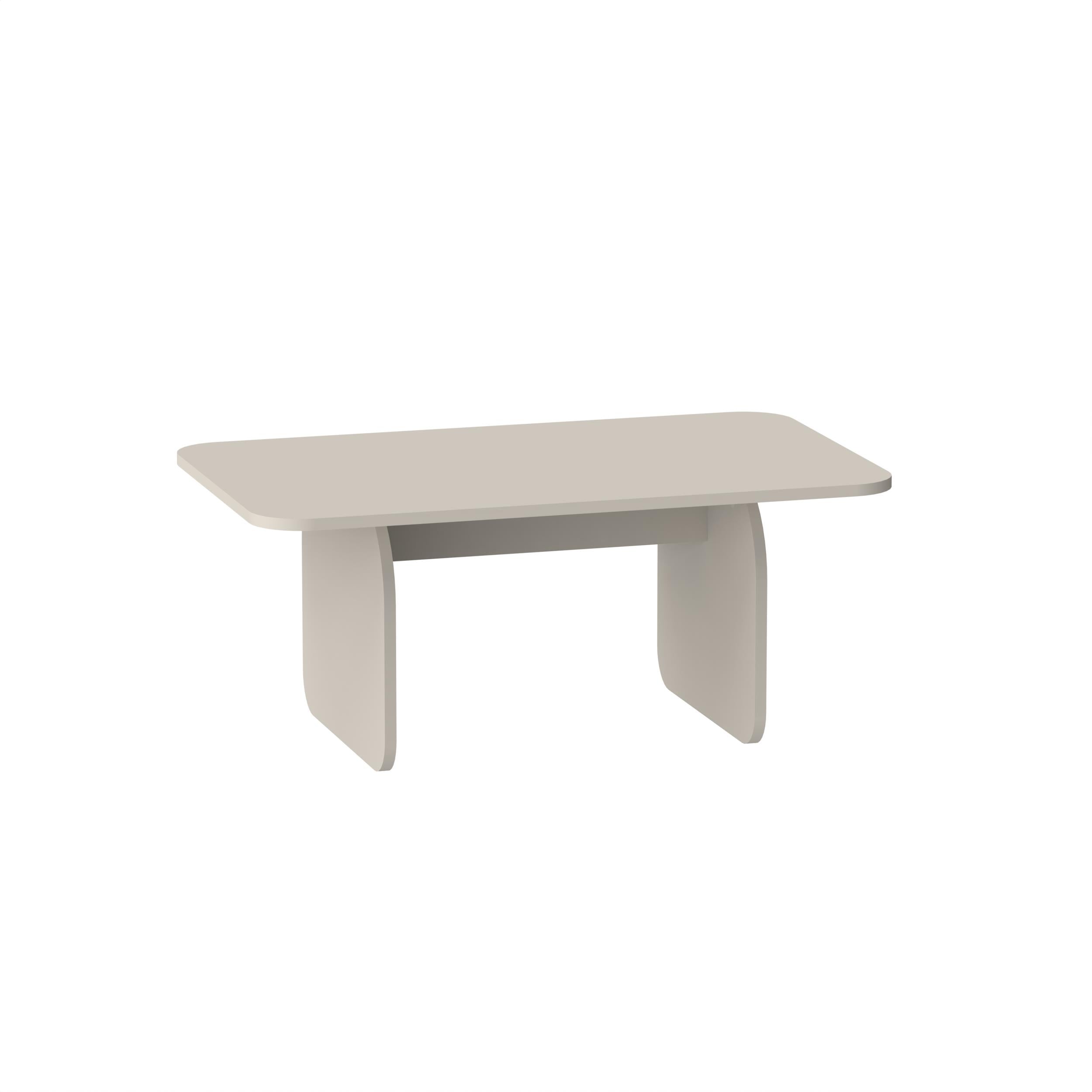 Pietra Modern Radius Coffee Table - 60x100 cm - Additional Image 5