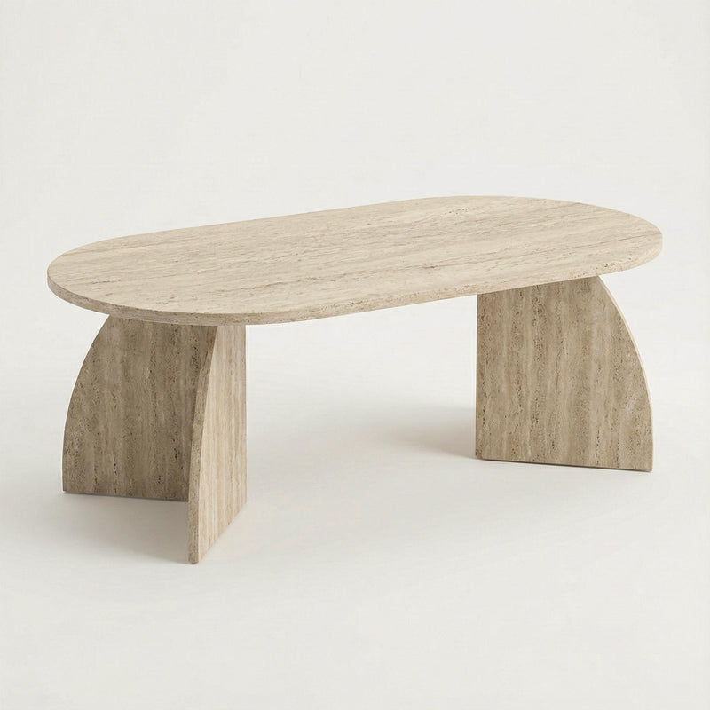 Melina Oval Coffee Table 120 cm - Additional Image 2