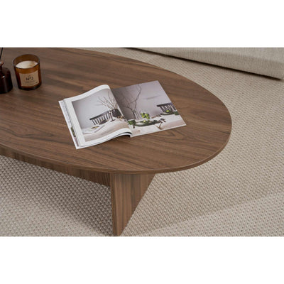Orba Oval Coffee Table - close-up detail