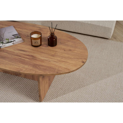 Orba Oval Coffee Table - close-up detail