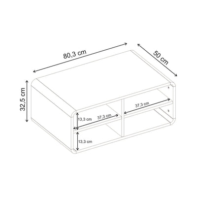 Rovel Coffee Table with Storage - Additional Image 3