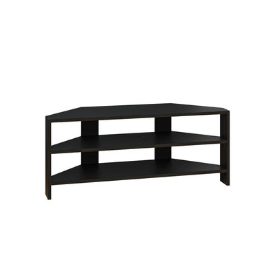 Thales Corner Modern TV Stand Multimedia Centre Corner 110cm - Decortie