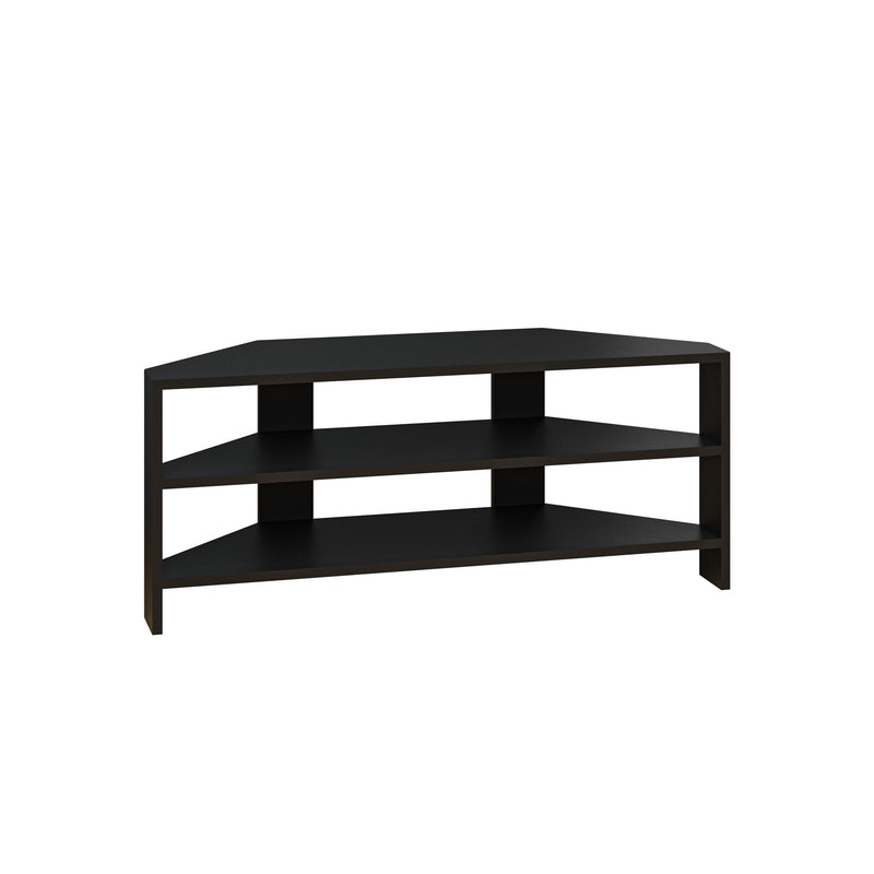 Thales Corner Modern TV Stand Multimedia Centre Corner 110cm - Decortie