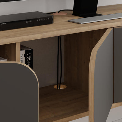Sapphire Oak,Anthracite