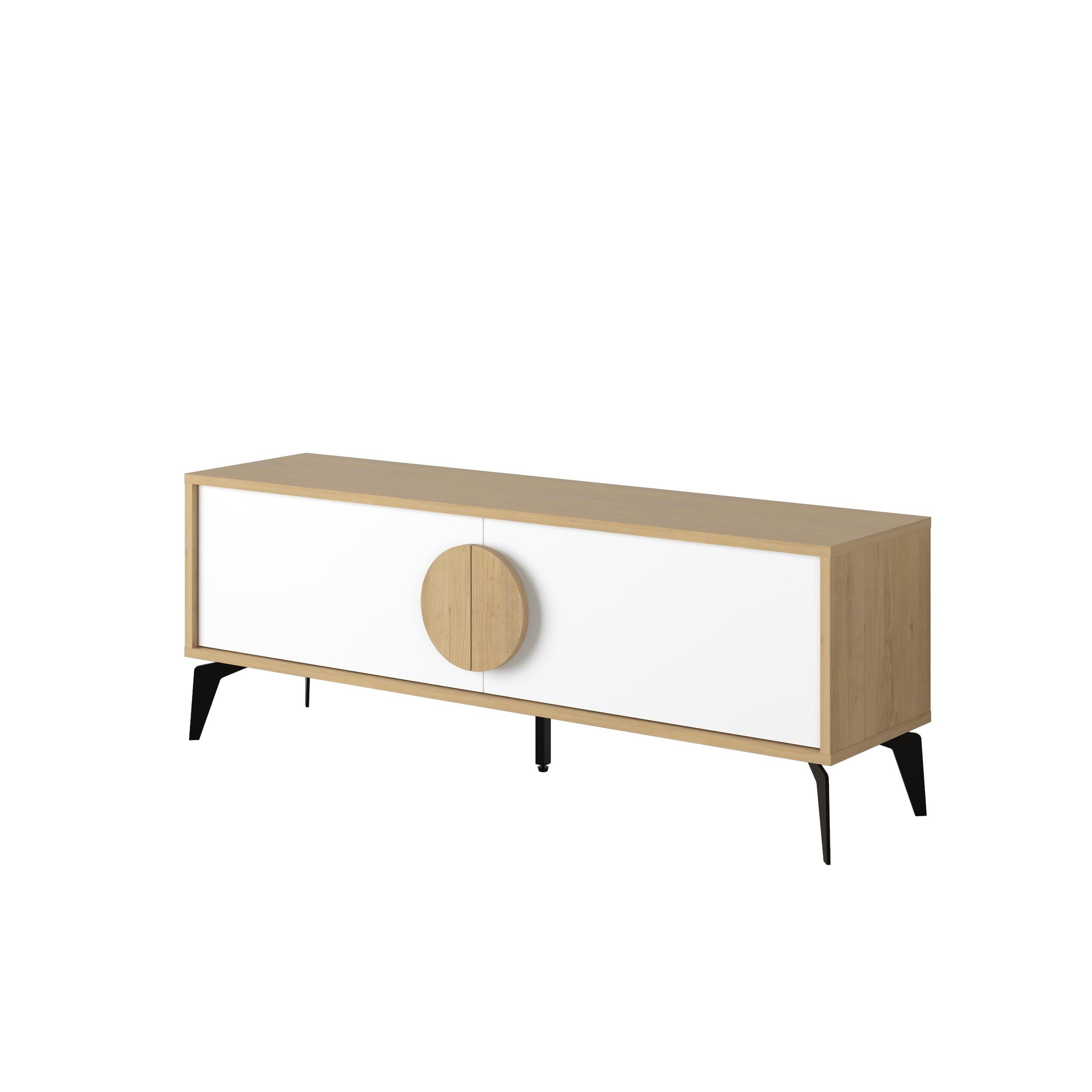 Gora Modern TV Stand 140 cm Entertainment Unit - Additional Image 2