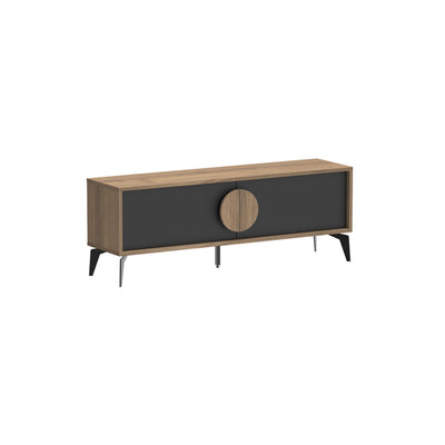 Gora Modern TV Stand 140 cm Entertainment Unit - Additional Image 3