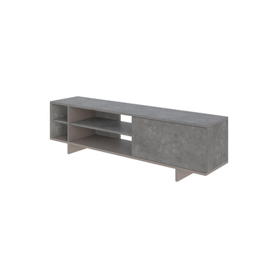 Stockton TV Stand with Storage and Shelves - Additional Image 4