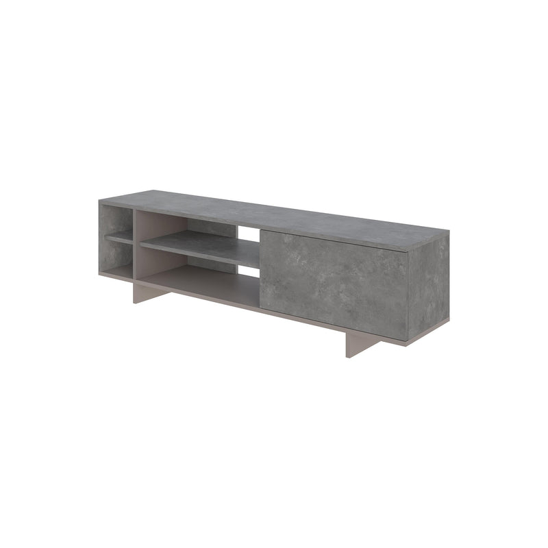 Stockton TV Stand with Storage and Shelves - Additional Image 4