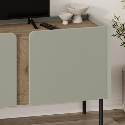 Norm TV Unit 3 Doors - close-up detail