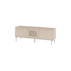 Inca Modern TV Stand with Laser-Cut Door Sonoma Oak 140 cm – Sonoma Oak