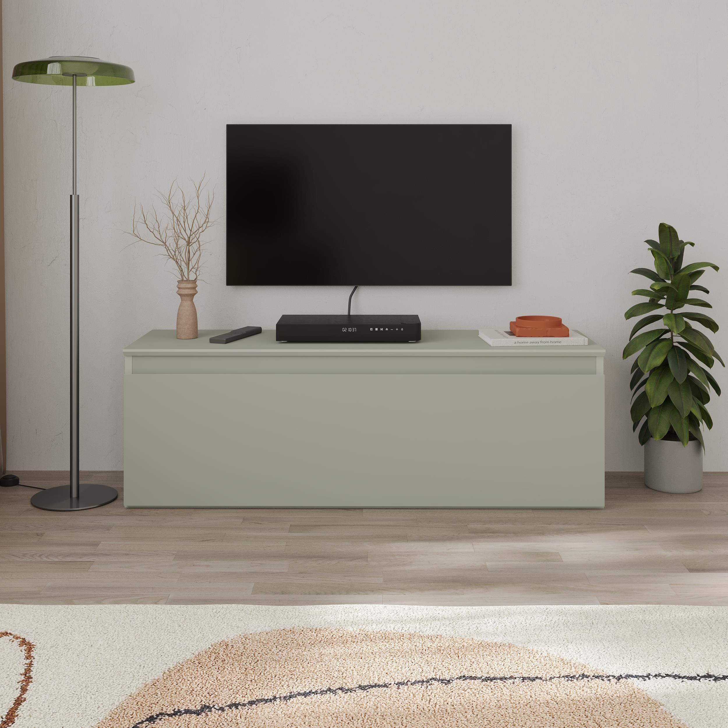 Sunset Modern TV Low Board with Storage - Additional Image 15