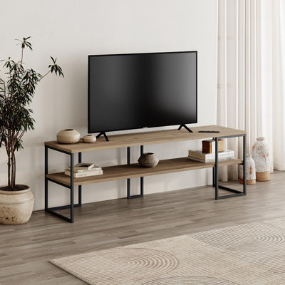 Black Friday TV Unit 140cm in a modern living room