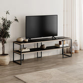 Black Friday TV Unit 140cm - open shelf TV stand