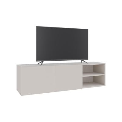 Conrad TV Unit – Up to 50 Inch TVs – Wall Mounted Entertainment Centre in Sandstone