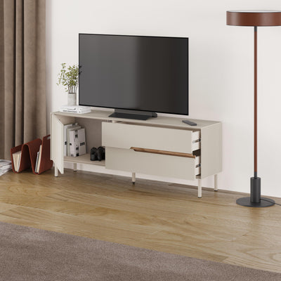 Arch Modern TV Unit - open door detail