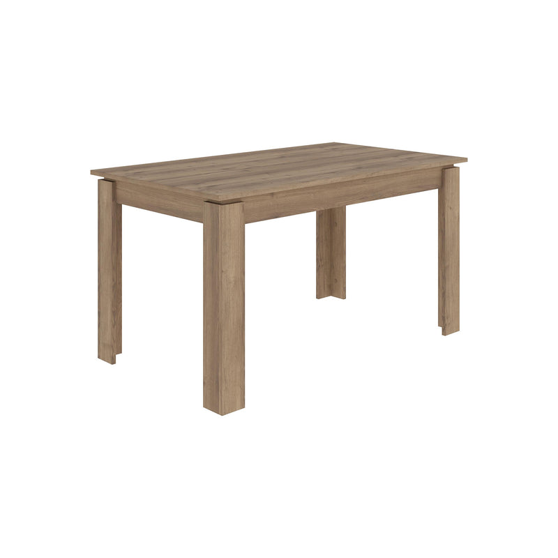 Tolmen Extendable Modern Dining Table – Dark Oak (Hitit) - 140/190 cm - Additional Image 1