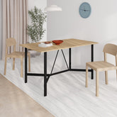 Dalma 140cm Dining Table – Sapphire Oak in Sapphire Oak