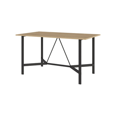 Dalma 140cm Dining Table – Sapphire Oak - Additional Image 1