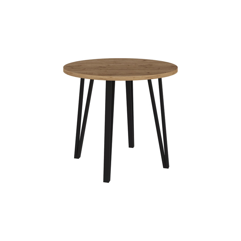 Xana Modern Round Dining Table – 4 Seater - Additional Image 1