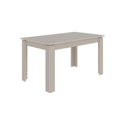 Tolmen Extendable Modern Dining Table – Sandstone - 140/190 cm - Additional Image 1