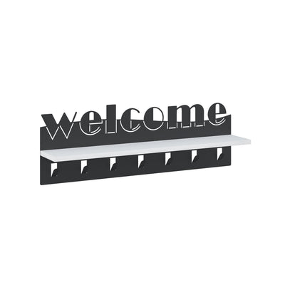 Welcome Hallway Coat Hanger Rack product photo