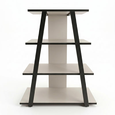 Lyno Angled Mini TV Entertainment Unit with Open Shelves - Additional Image 14