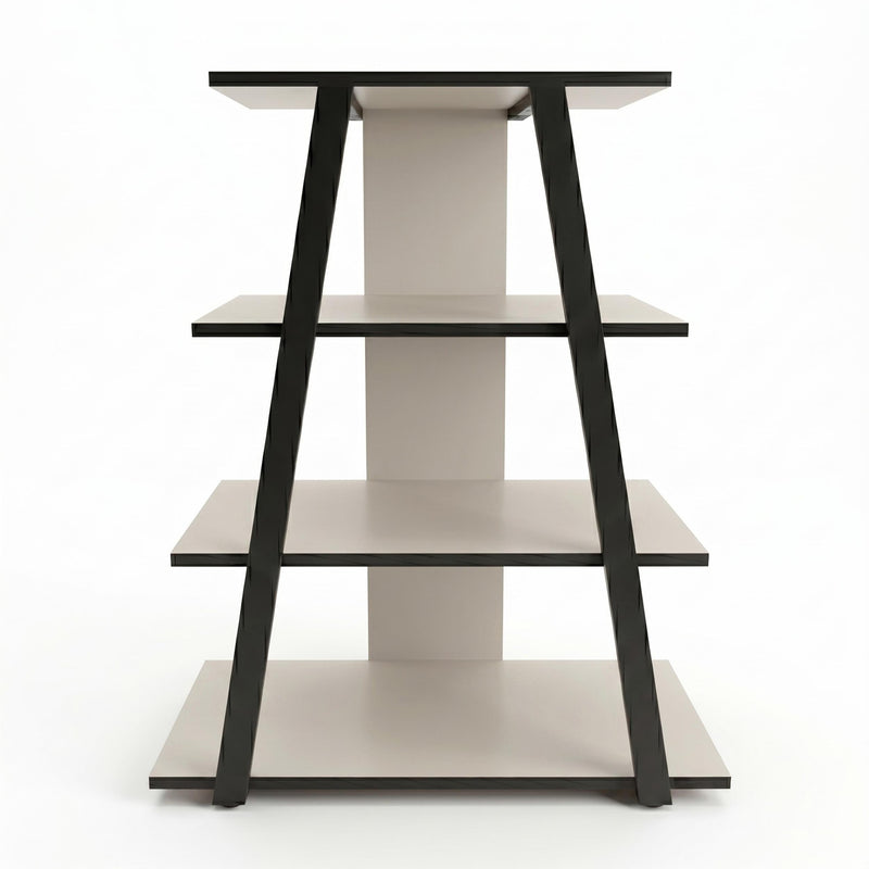 Lyno Angled Mini TV Entertainment Unit with Open Shelves - Additional Image 14