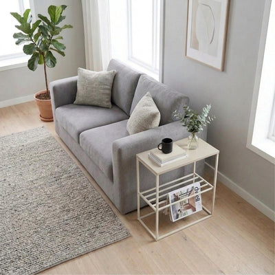 Teno Side Table with Storage Shelf - Additional Image 9