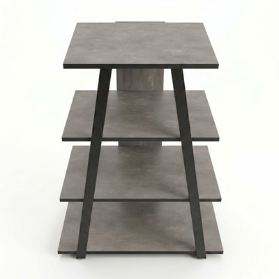 Lyno Angled Mini TV Entertainment Unit with Open Shelves - Additional Image 15