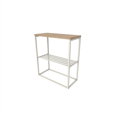 Teno Side Table with Storage Shelf - Additional Image 1
