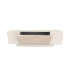 Victor TV Unit Sandstone-Sonoma Oak-White 150 x 37 x 45.5 cm – Sandstone,Sonoma Oak,White
