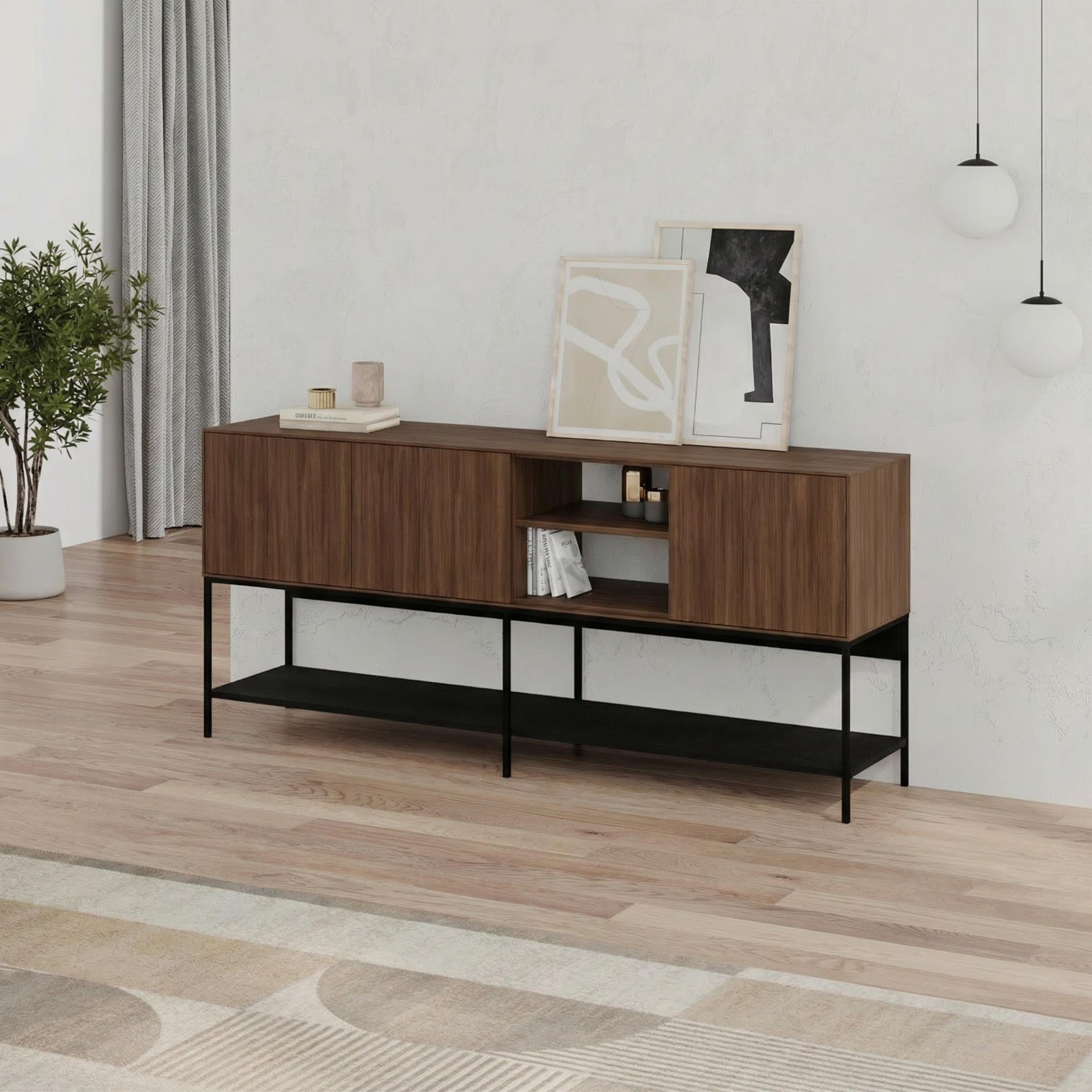 Amira Console Table – 180cm – Modern Sideboard & Storage Unit