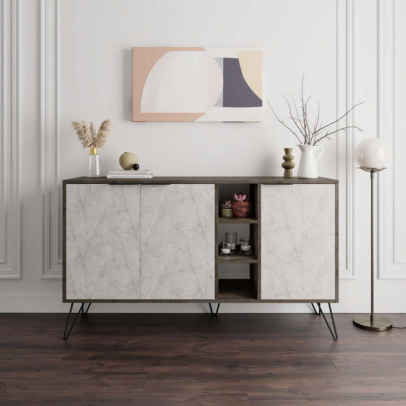 Clara Console Sideboard – interactive lifestyle view – Decortie