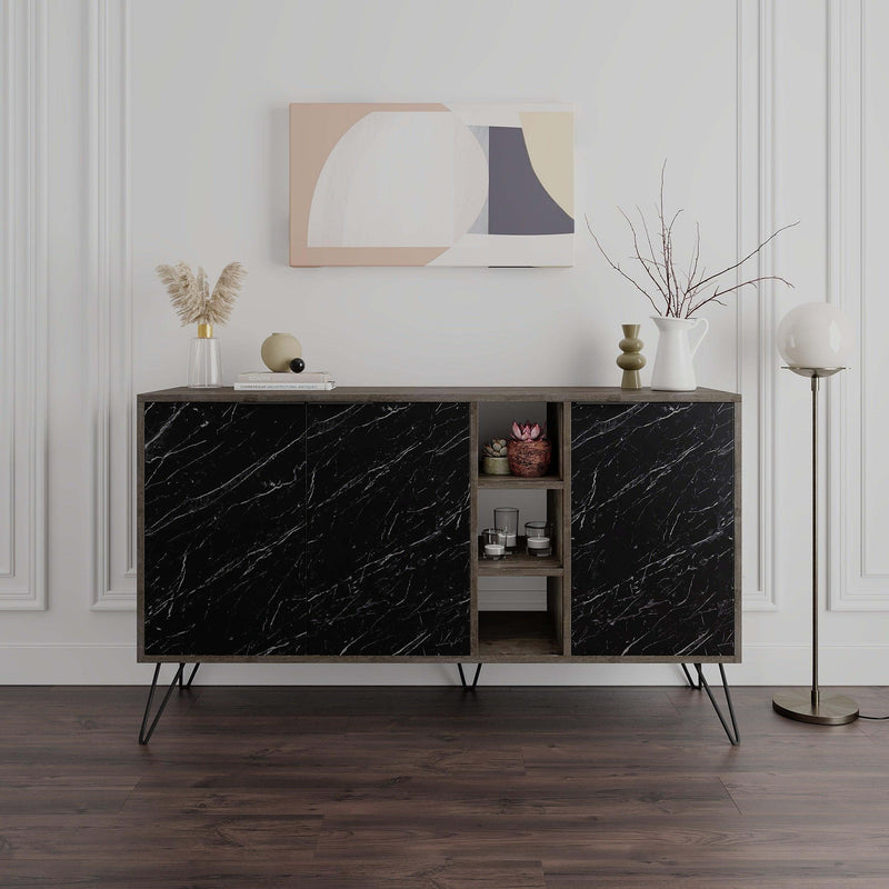 Clara Console Sideboard – interactive lifestyle view – Decortie
