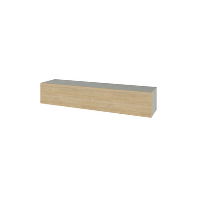 Francy Modern TV Unit 135cm – wall-mounted living room entertainment unit – Decortie