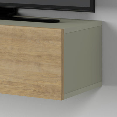 Francy Modern TV Unit 135cm – wall-mounted living room entertainment unit – Decortie
