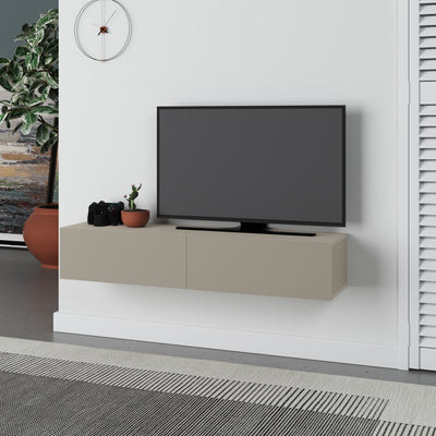 Francy Modern TV Unit 135cm – wall-mounted living room entertainment unit – Decortie