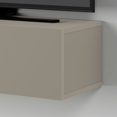 Francy Modern TV Unit 135cm – wall-mounted living room entertainment unit – Decortie