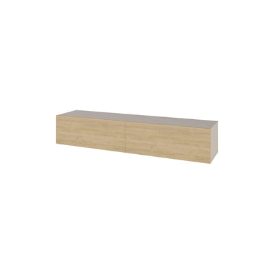 Francy Modern TV Unit 135cm – wall-mounted living room entertainment unit – Decortie
