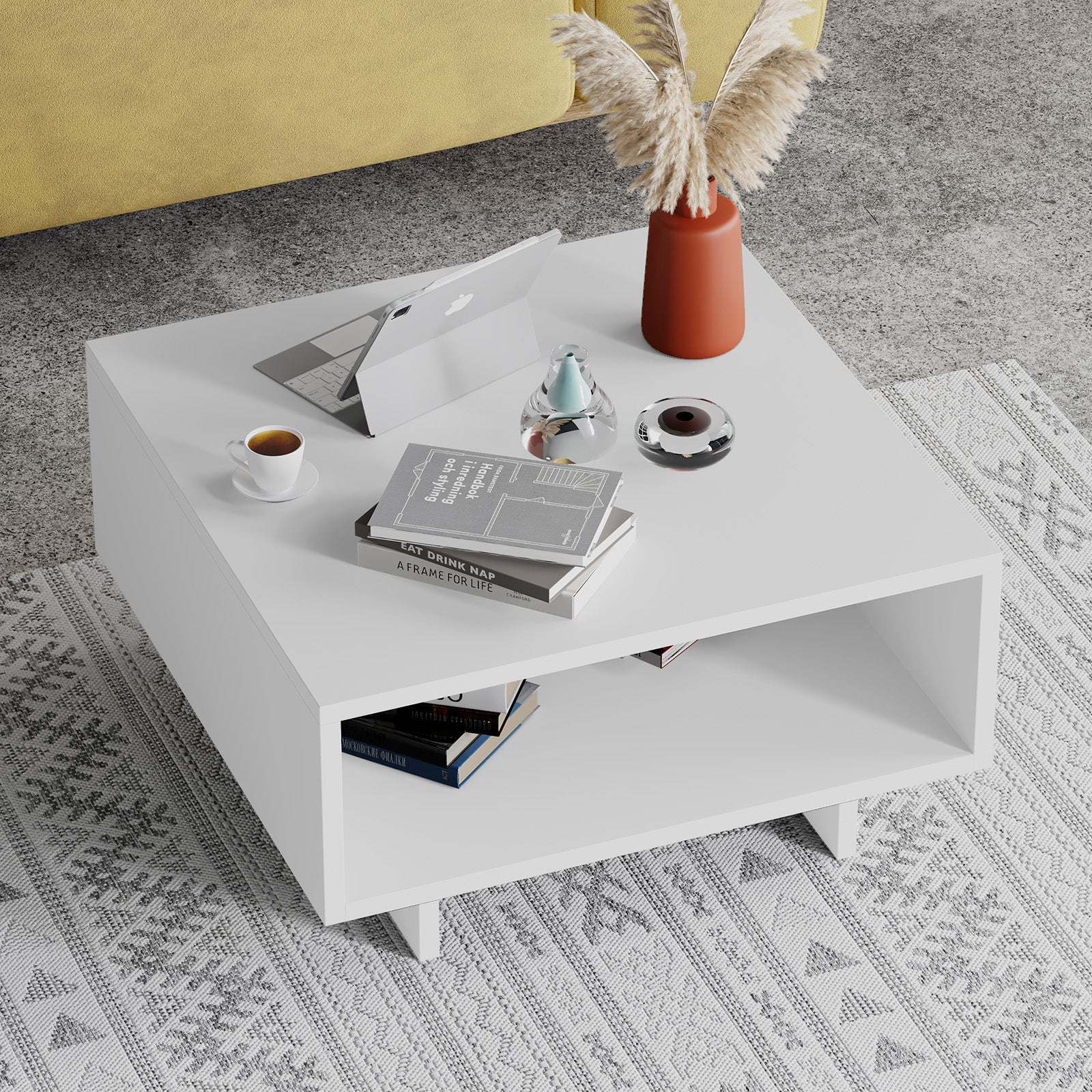 Hola Modern Coffee Table Multipurpose H 32cm - Decortie