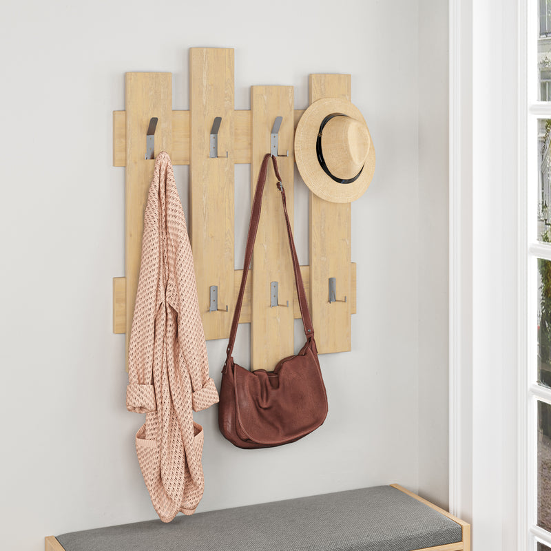 Wave Modern Hanger – styled in hallway – Decortie