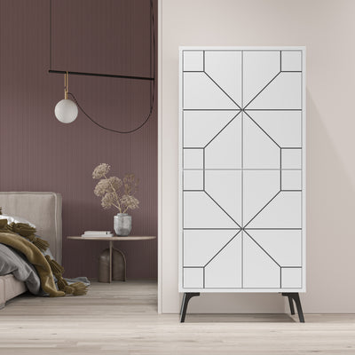 Dune Multipurpose Cabinet – White