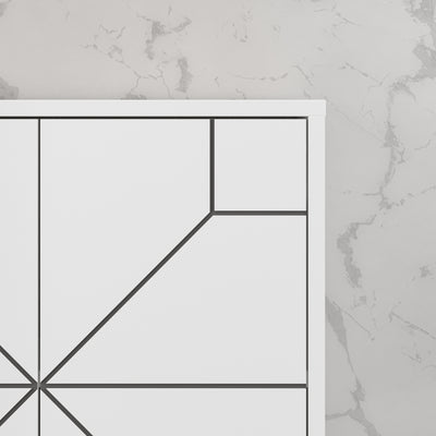 Dune Multipurpose Cabinet – White