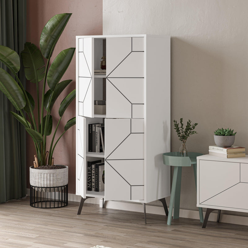 Dune Multipurpose Cabinet with open storage – Decortie